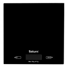 Ваги кухонні Сатурн ST-KS7810 Чорні