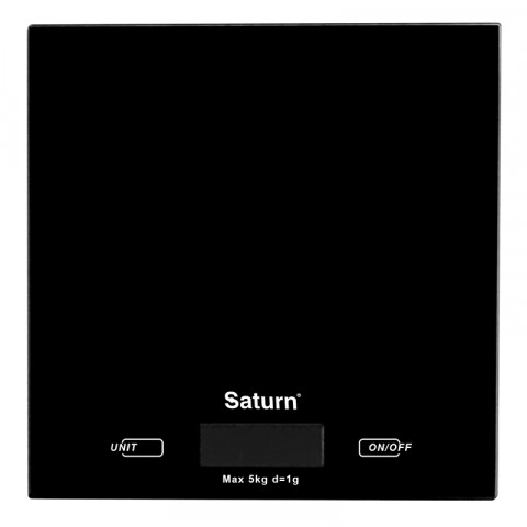 Ваги кухонні Сатурн ST-KS7810 Чорні